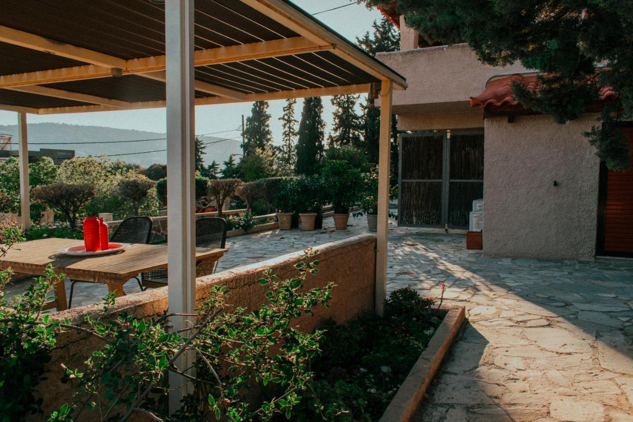 Pool And Sea View Apartments Agia Marina  외부 사진